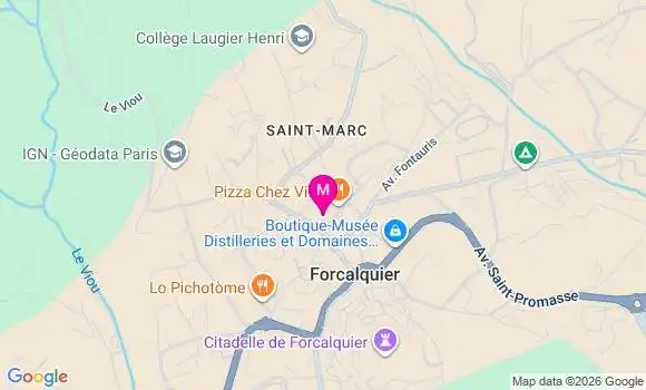 Localisation Carrefour Express - 04300