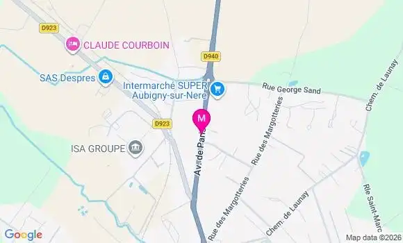 Localisation Intermarche Super - 18700