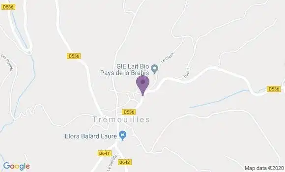 Localisation Tremouilles Ap - 12290