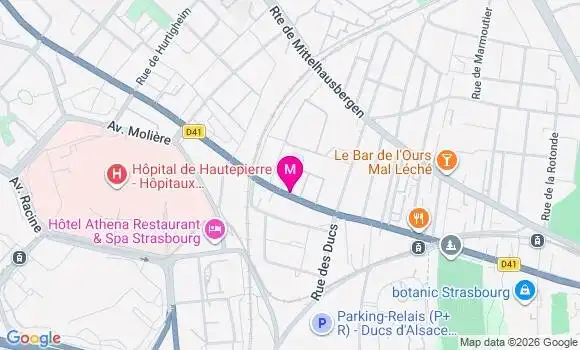 Localisation U Express Drive - 67200