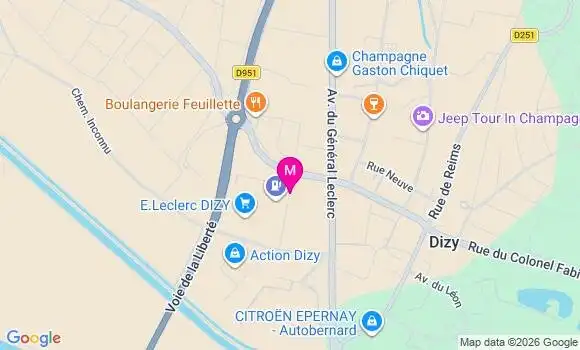 Localisation E.leclerc - 51530