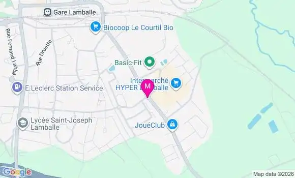 Localisation Intermarche Hyper - 22400