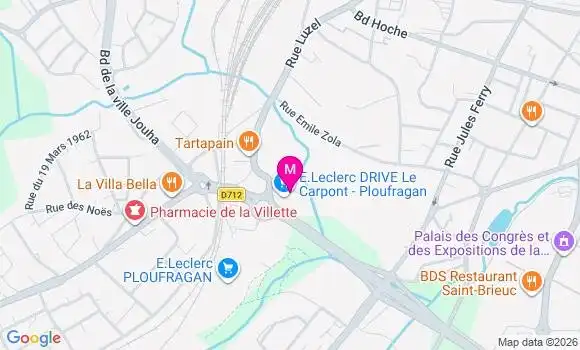 Localisation E.leclerc - 22440