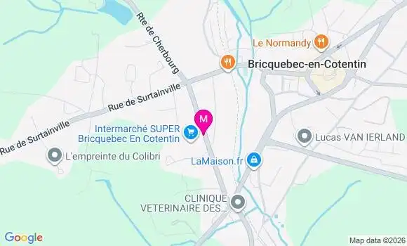 Localisation Intermarche Super - 50260
