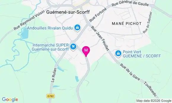 Localisation Intermarche Super - 56160