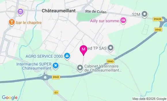 Localisation Intermarche Super - 18370