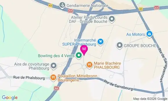 Localisation Intermarche Super - 57370
