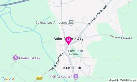 Localisation Saint Benin d