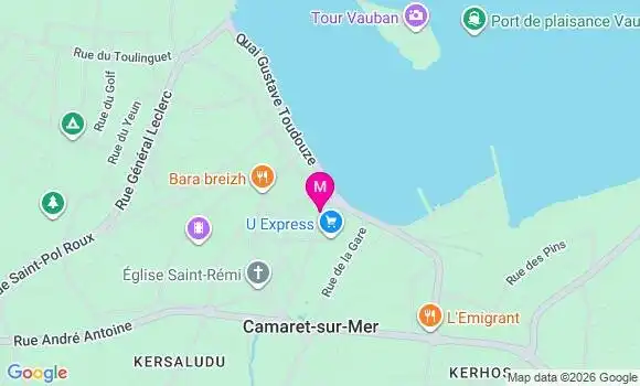 Localisation U Express - 29570
