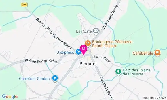 Localisation U Express - 22420
