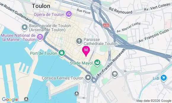 Localisation Hyper Carrefour - 83000