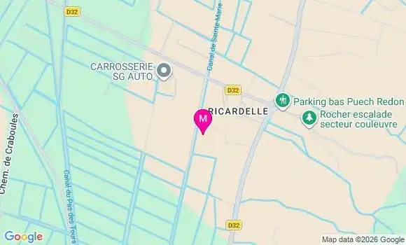 Localisation Auchan - 11100