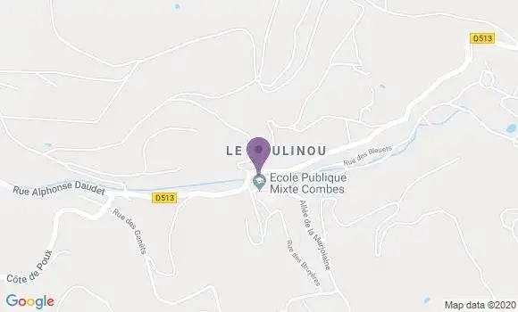 Localisation Aubin Combes Ap - 12110