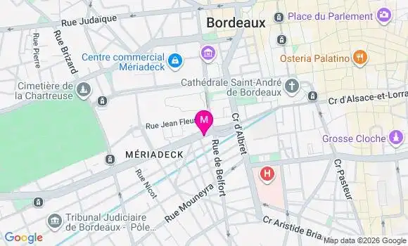 Localisation Carrefour Express - 33000