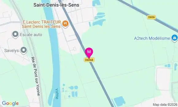 Localisation E.leclerc - 89100