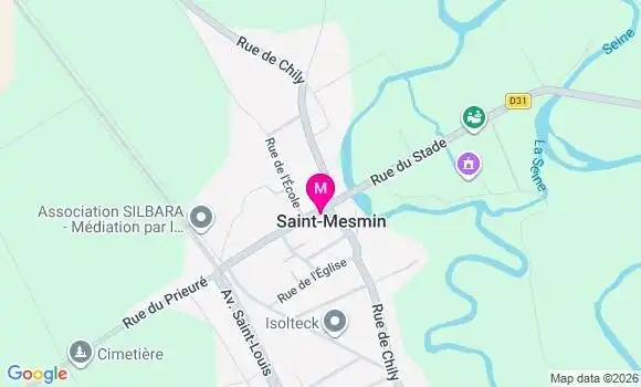 Localisation Saint Mesmin - 10280