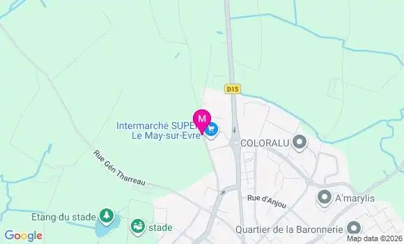 Localisation Intermarche Super - 49122