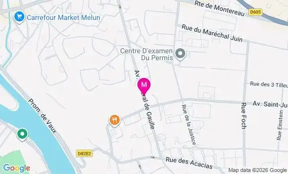 Localisation Coccinelle Express - 77000