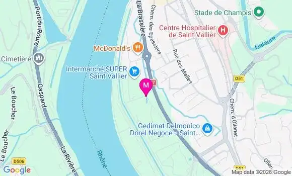 Localisation Intermarche Super - 26240