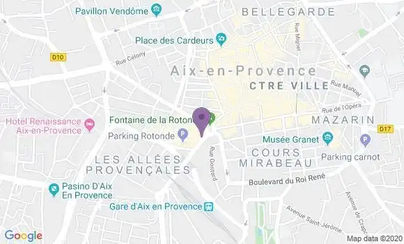 Localisation Aix En Provence Principal - 13100