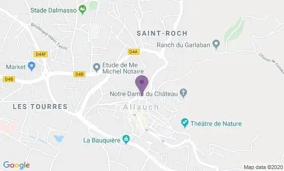 Localisation Allauch Principal - 13190