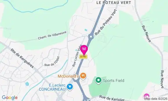 Localisation E.leclerc - 29900