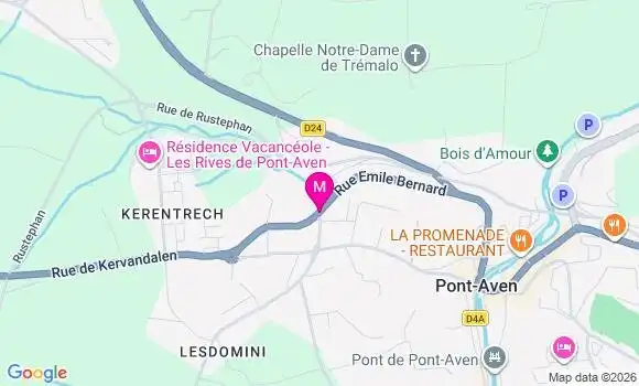 Localisation Intermarche Contact - 29930