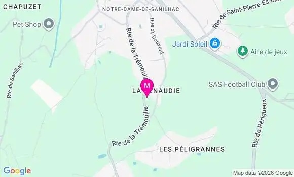 Localisation Super U - 24660