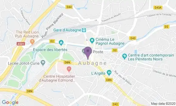 Localisation Aubagne Principal - 13400