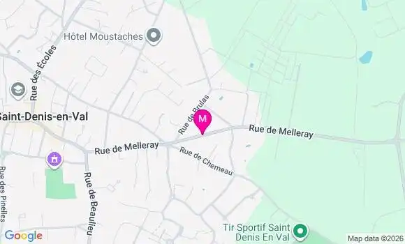 Localisation Saint Denis en Val - 45560