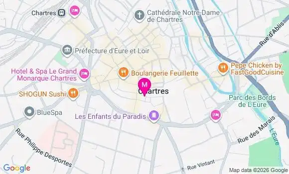 Localisation Chartres - 28000