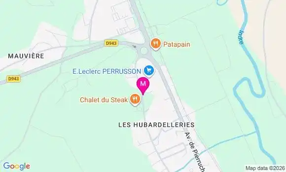 Localisation E.leclerc - 37600