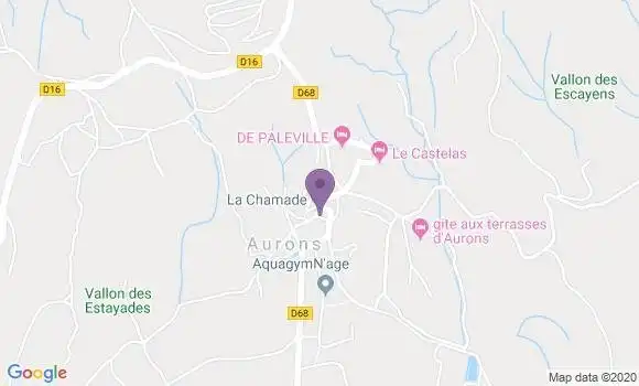 Localisation Aurons Ap - 13121