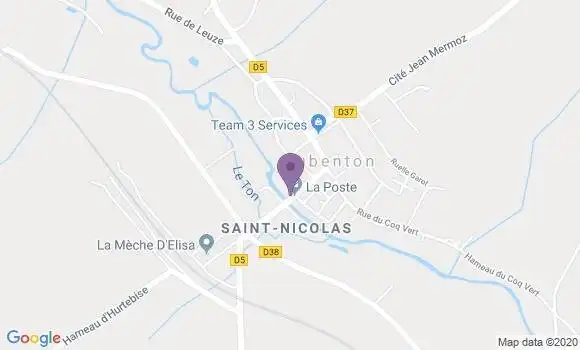 Localisation Aubenton Bp - 02500