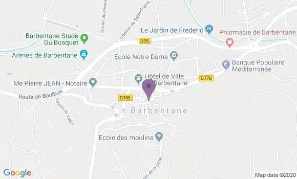 Localisation Barbentane Bp - 13570