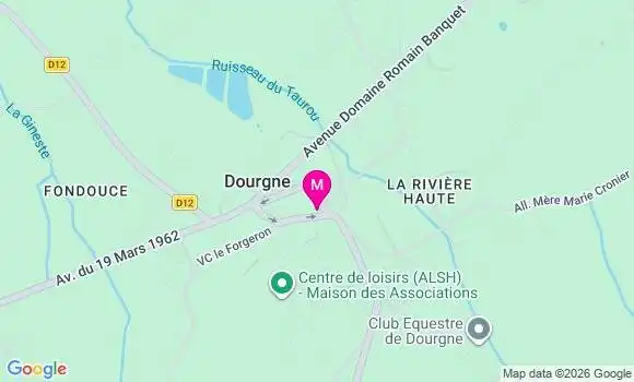 Localisation Dourgne - 81110