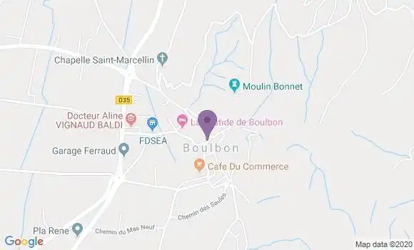 Localisation Boulbon Bp - 13150