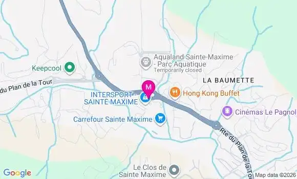 Localisation Hyper Carrefour - 83120