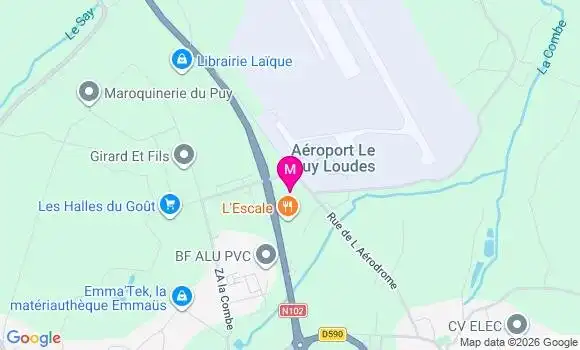 Localisation Carrefour Contact - 43320