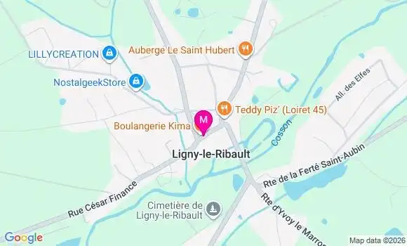 Localisation Vival - 45240