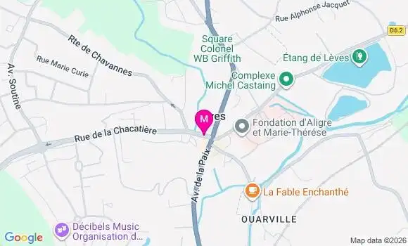 Localisation Carrefour Express - 28300