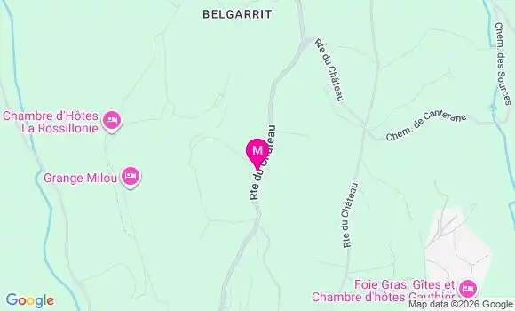 Localisation Beynac et Cazenac Chateau - 24220
