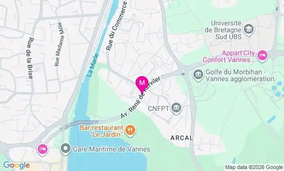 Localisation Carrefour Market - 56000