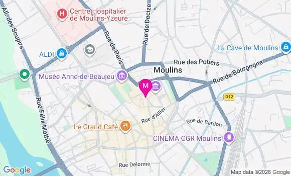 Localisation Le Maryland - 03000