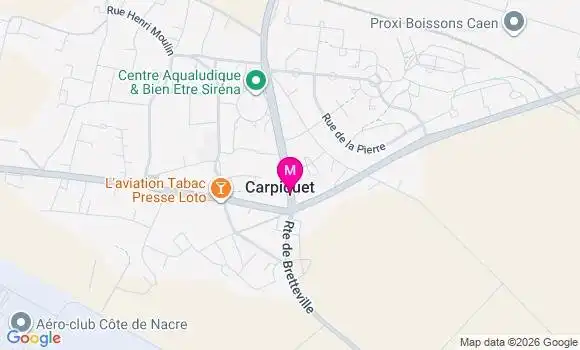 Localisation Carpiquet Gaulle - 14650