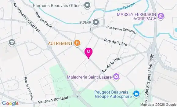 Localisation Carrefour Express - 60000