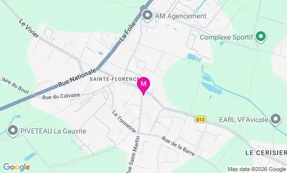 Localisation Pmu Vival - 85140