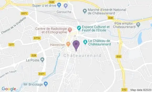Localisation Chateaurenard - 13160