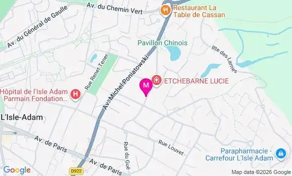 Localisation E.leclerc - 95290