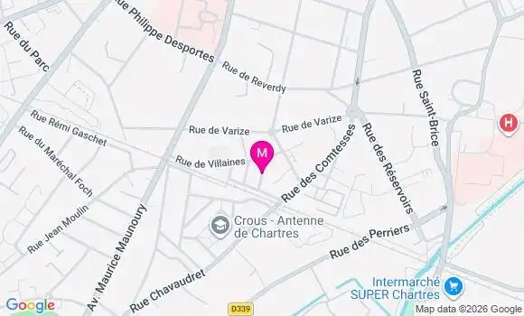 Localisation Intermarche Super - 28000